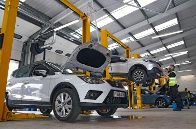 Car service costs compared