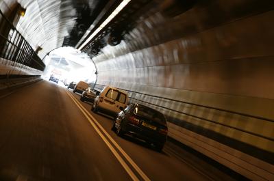 Cars using Dartford Tunnel