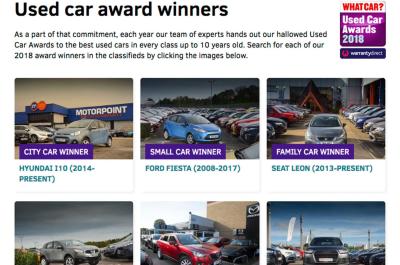 New What Car? Classifieds section launched