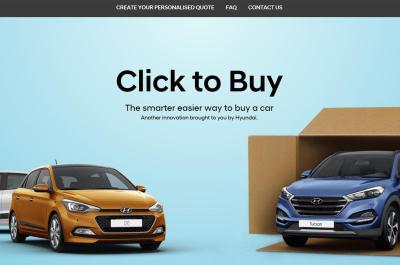 Buy any Hyundai model online at a fixed discount