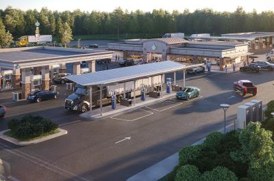ChargePoint Express Grid charging station