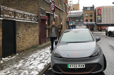 Cupra Born 20mph