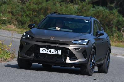 long-term Cupra Formentor driving front