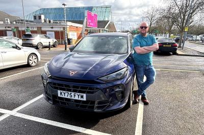 Cupra Terramar car park