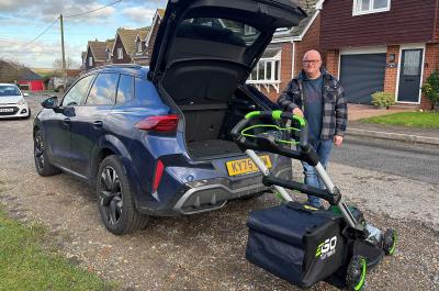 Cupra Terramar rear, boot open