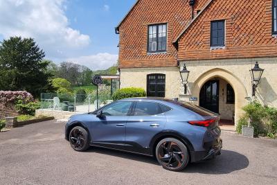 Cupra Tavascan in South Downs 1