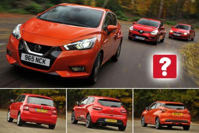 New Nissan Micra vs Renault Clio vs Skoda Fabia