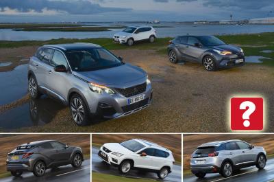 Peugeot 3008 vs Seat Ateca vs Toyota C-HR