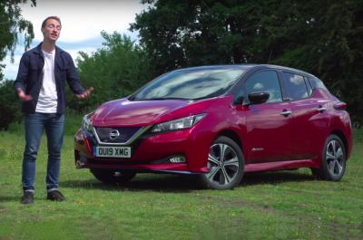 Doug Revolta with Nissan Leaf