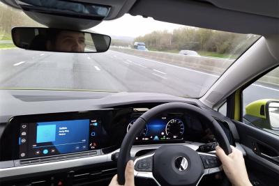 Volkswagen Golf long-term driving view