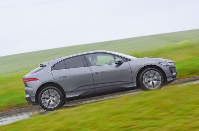 Jaguar I-Pace driving