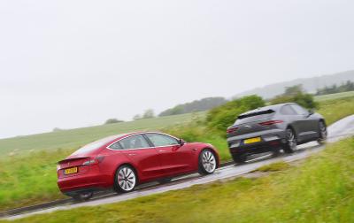 New Tesla Model 3 vs Jaguar I-Pace