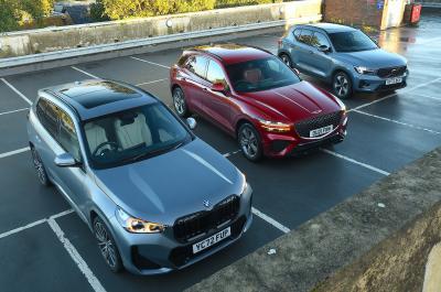 New BMW X1 vs New Genesis GV70 vs Volvo XC40 triple
