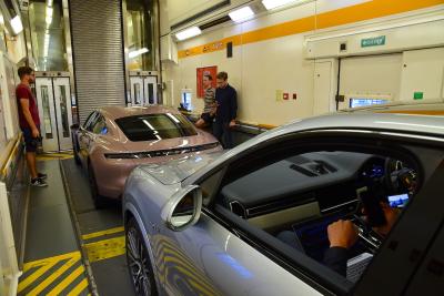 Taycan Road Trip Eurotunnel