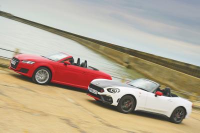 Used test: Abarth 124 Spider vs Audi TT Roadster 