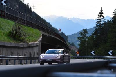 Porsche Taycan Brenner Pass