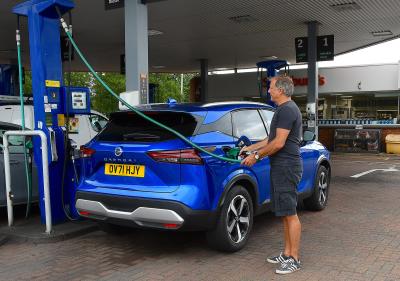 Nissan Qashqai 2022 long-term test review refuelling