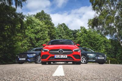 New Jaguar XE & Mercedes CLA vs Audi A5 Sportback