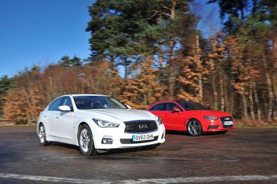 Infiniti Q50 vs Audi A3 Saloon
