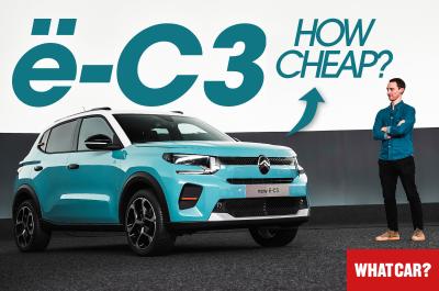 Citroen e-C3 front static