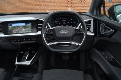 New Audi Q4 e-tron dashboard