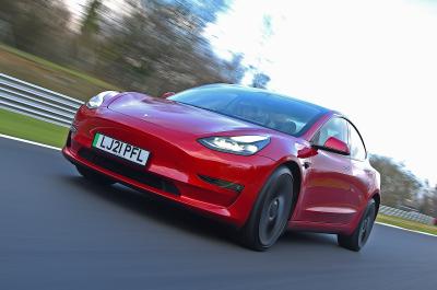 Efficiency Award winner 2022 - Tesla Model 3 front