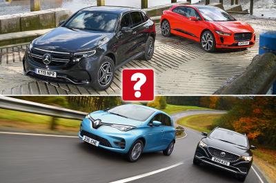 Mercedes EQC, Jaguar I-Pace, Renault Zoe, MG ZS EV