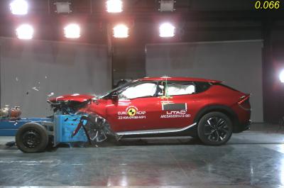 2022 Kia EV6 in Euro NCAP crash test
