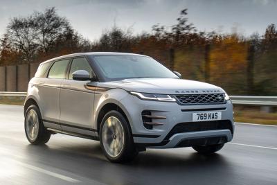 2020 Range Rover Evoque P300e front