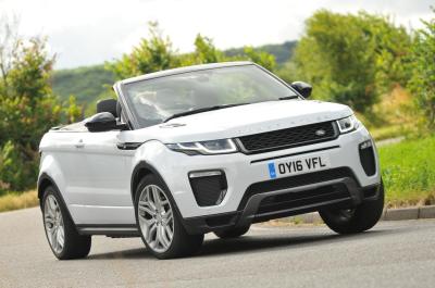 Range Rover Evoque Convertible front