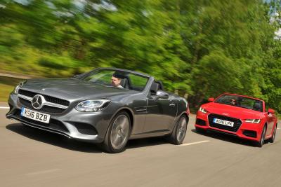 Audi TT Roadster vs Mercedes-Benz SLC