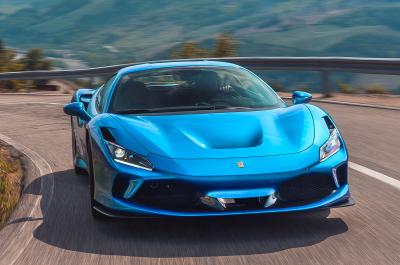 Ferrari F8 Tributo 2021 front cornering