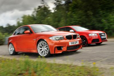 Used test: Audi RS3 vs BMW 1 M Coupe 