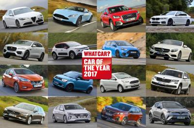 Shortlist of cars battling for Car of the Year 2017 revealed