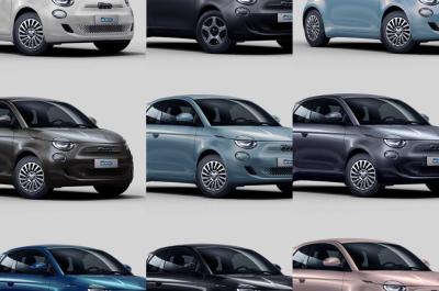 Fiat 500 - all colours