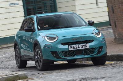 Fiat 600 front cornering blue