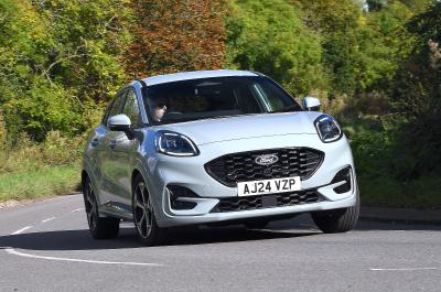 Ford Puma front cornering