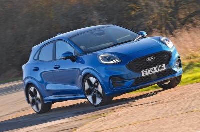 Ford Puma front driving