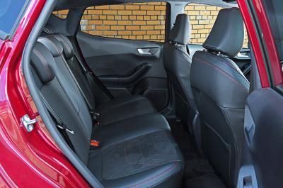 Ford Fiesta 2022 rear seats
