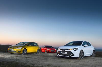 Ford Focus vs Toyota Corolla vs Volkswagen Golf