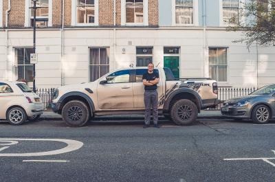 Ford Ranger Raptor parked