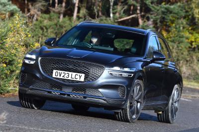 Genesis GV70 front cornering