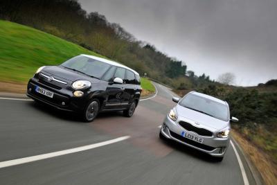 Fiat 500L MPW vs Kia Carens