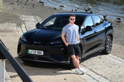 Jonty with his BYD Sealion 7