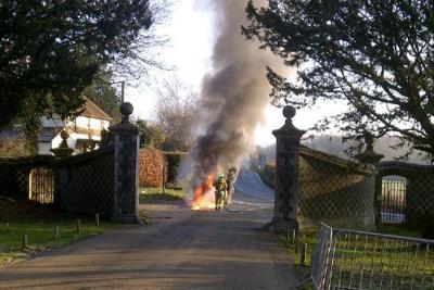 BMW 1 Series Convertible catches fire and is then recalled
