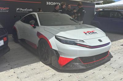 Honda Prelude HRC Concept front static Goodwood FOS