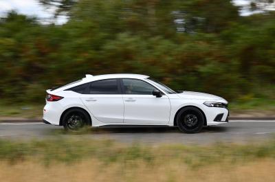 New Honda Civic side panning