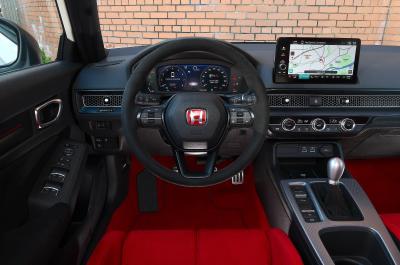 New Honda Civic Type R dashboard