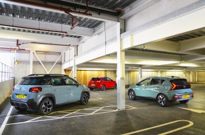 Hyundai Bayon vs Citroen C3 Aircross vs Ford Puma rears