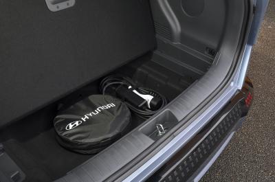 Hyundai Kona Electric charging cable storage